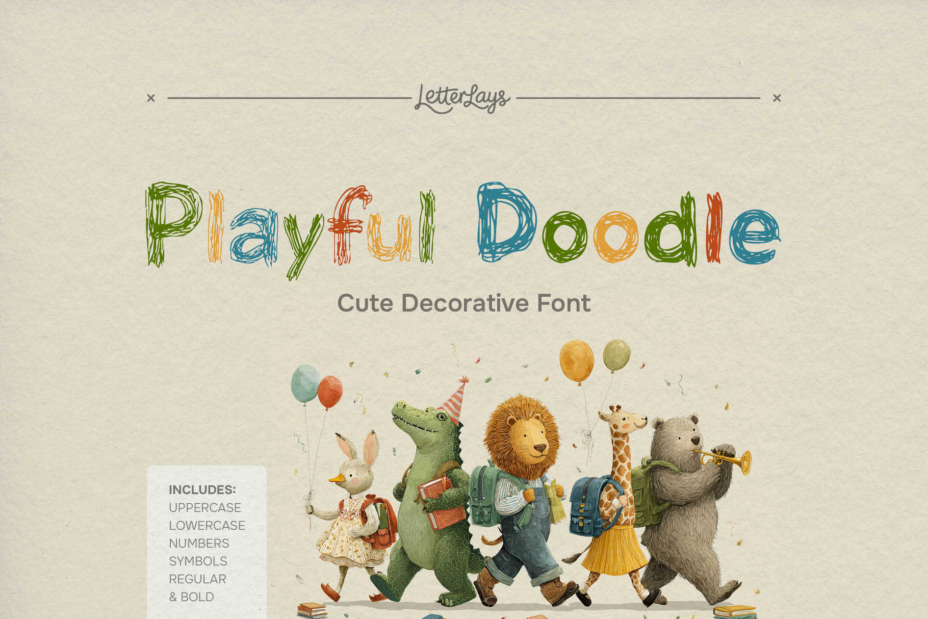 Playful Doodle Cover Artwork
