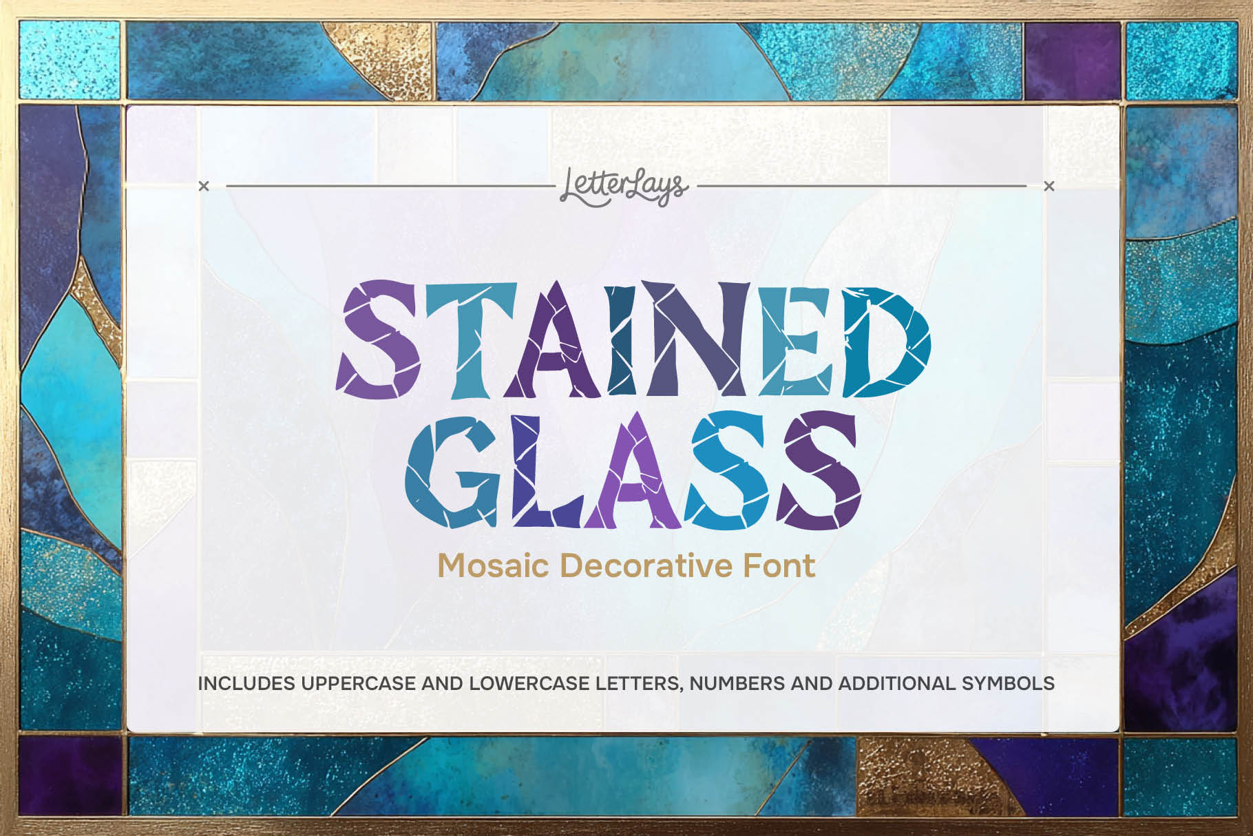 Stained Glass Cover Artwork