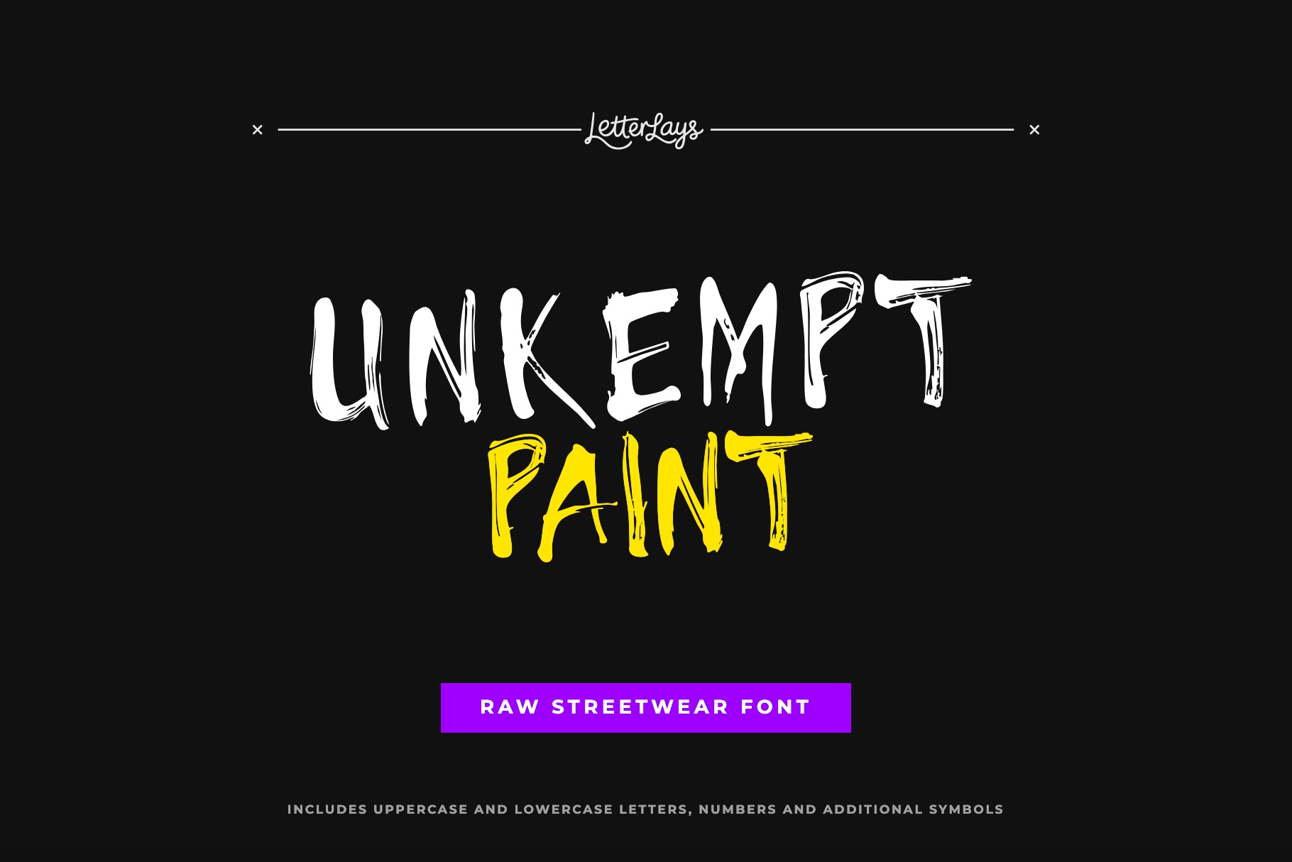 Unkempt Paint Cover Artwork