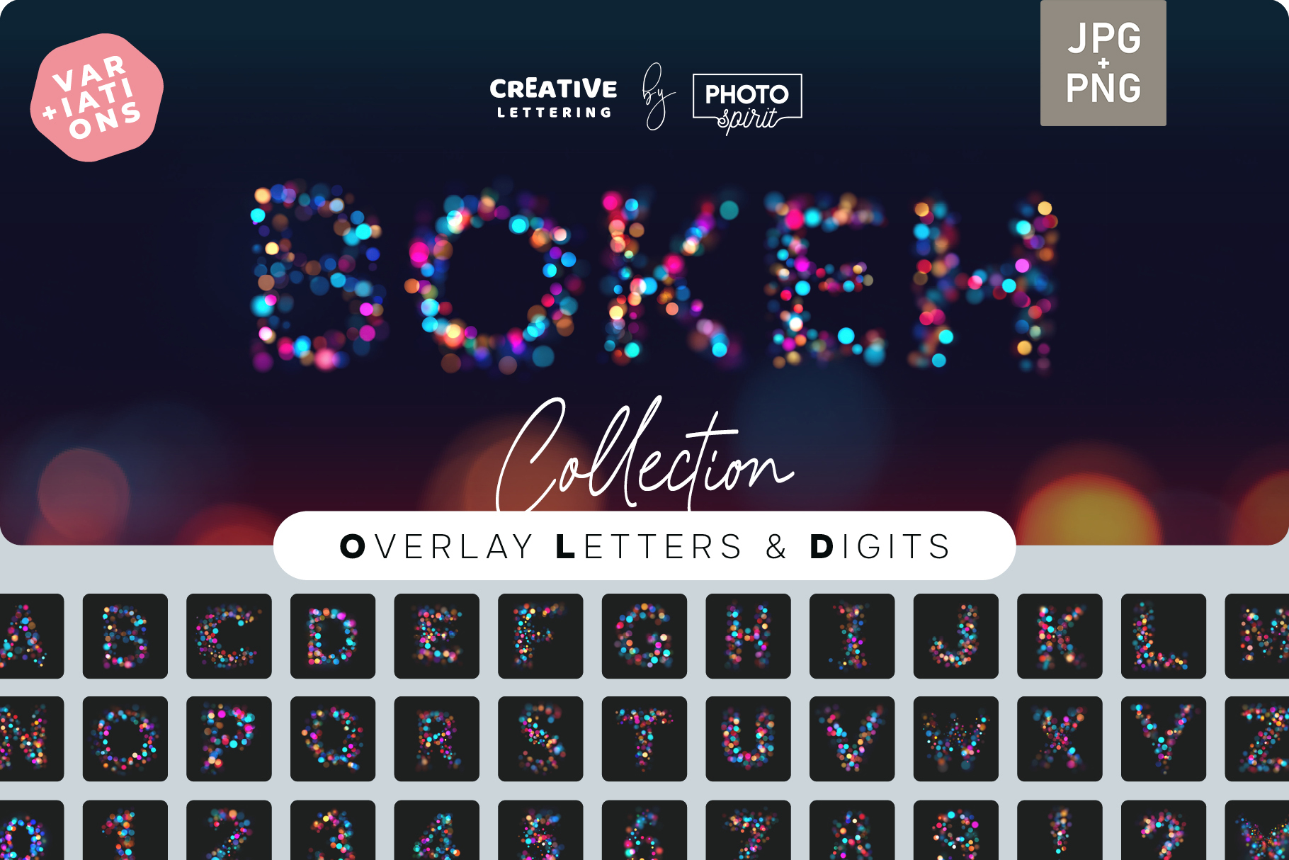 Colorful Holiday Bokeh Preview